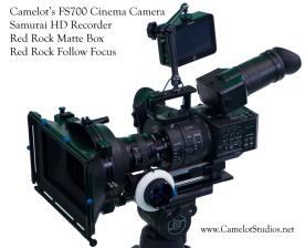 Camelot STudios Sony FS700 Cinema Camera rig
