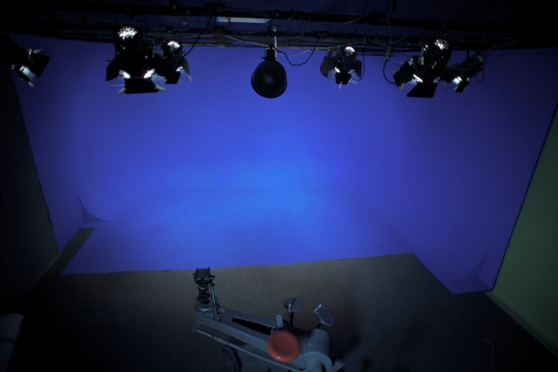 Camelot Studios Blue Screen Chroma Key Area