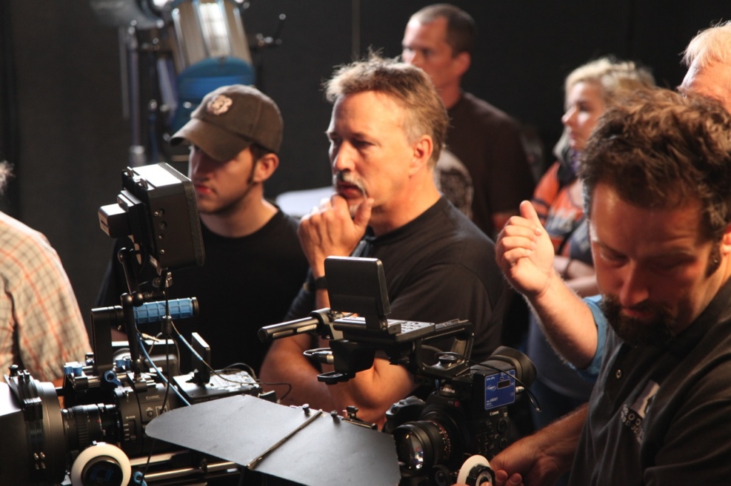 Camelot Studios films Santa on Blue Screen