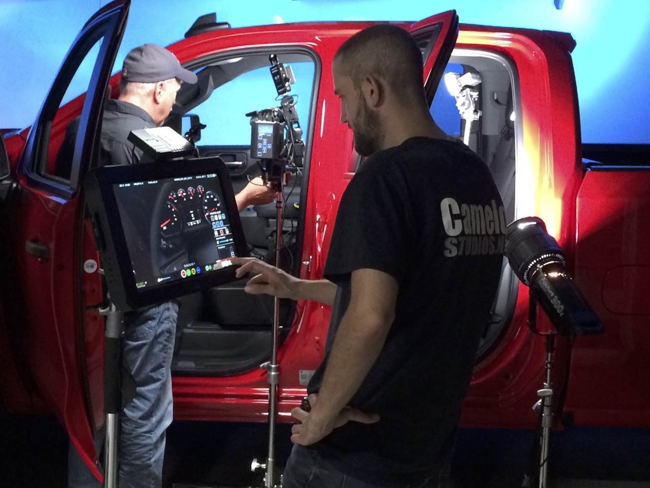 Camelot Studios films a Silverado in Studio