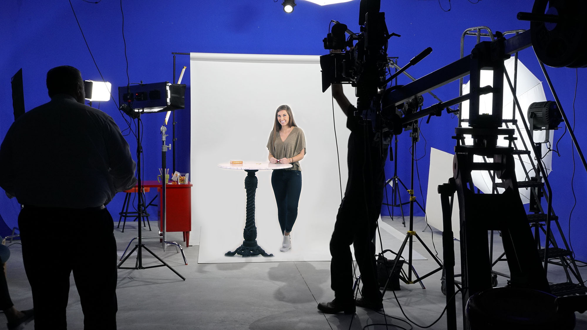 Blue Screen Chroma Key Area